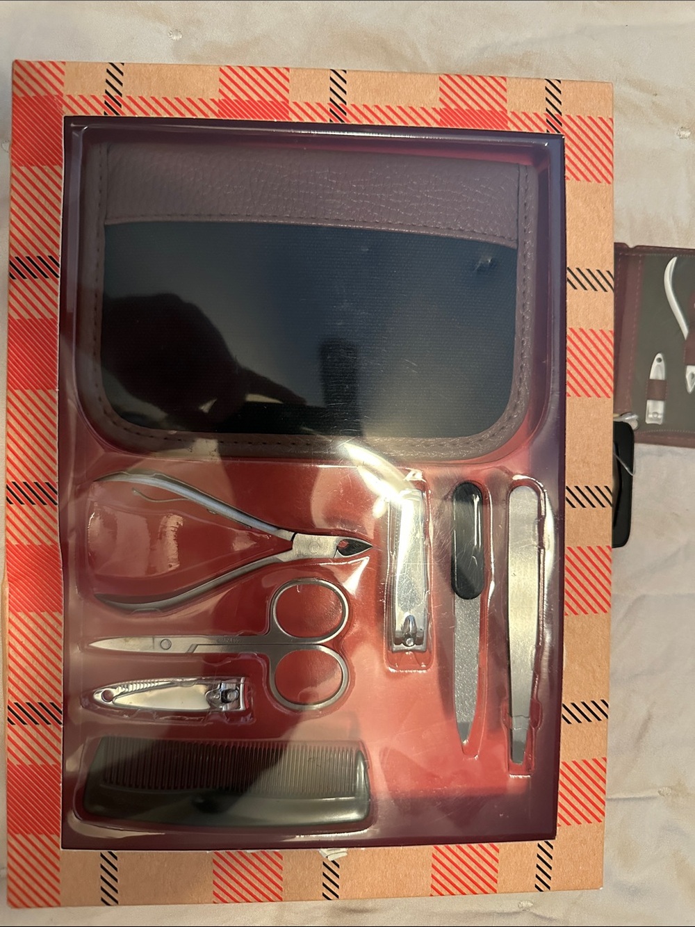 Black Travel Manicure & Grooming Kit - Unbranded